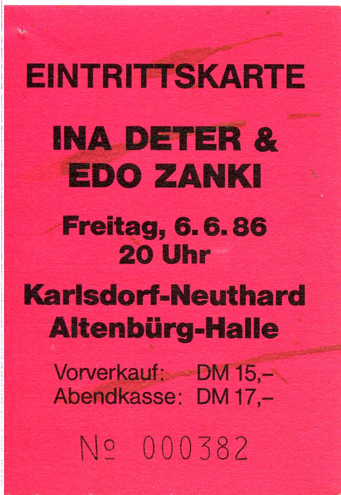 Ina Deter und Edo Zanki 1986.jpg